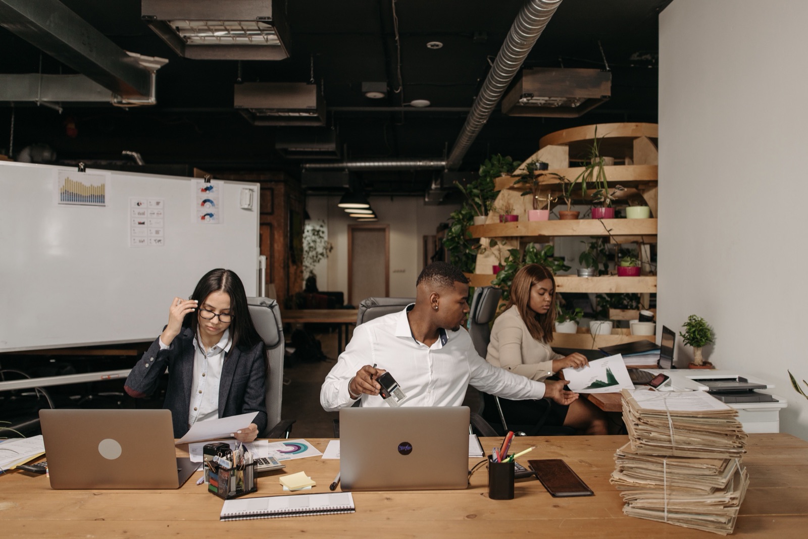 Finance records behind a managed property portfolio